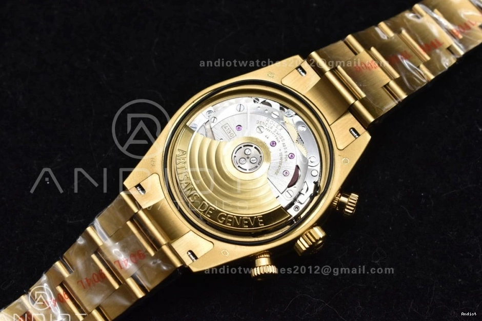 Best Dial YG YG 832 A on Edition YG Youthful Daytona Bracelet Black ADGF 0724